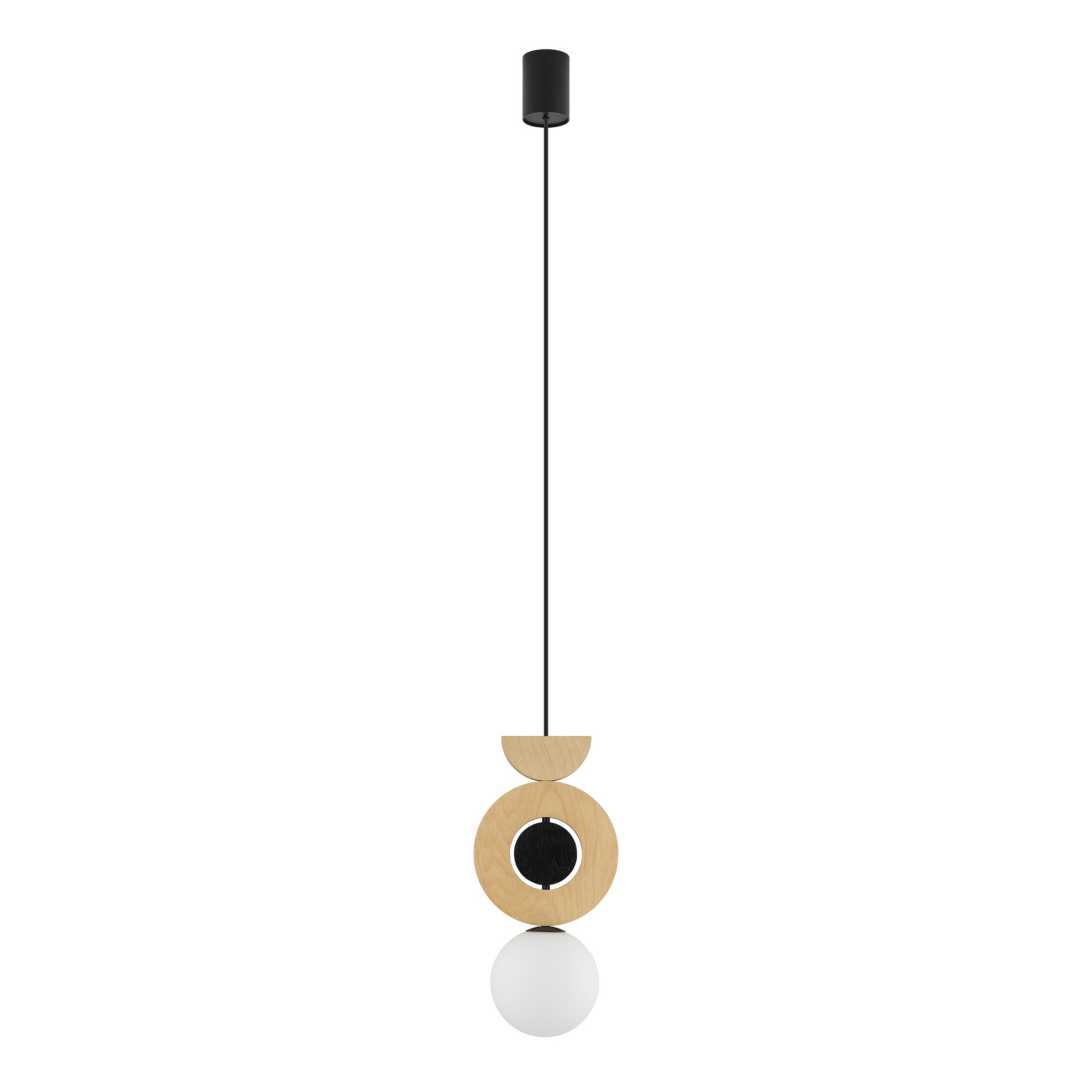 Lampa wisząca DROPS WOOD B Naturalne drewno 11174 - Nowodvorski