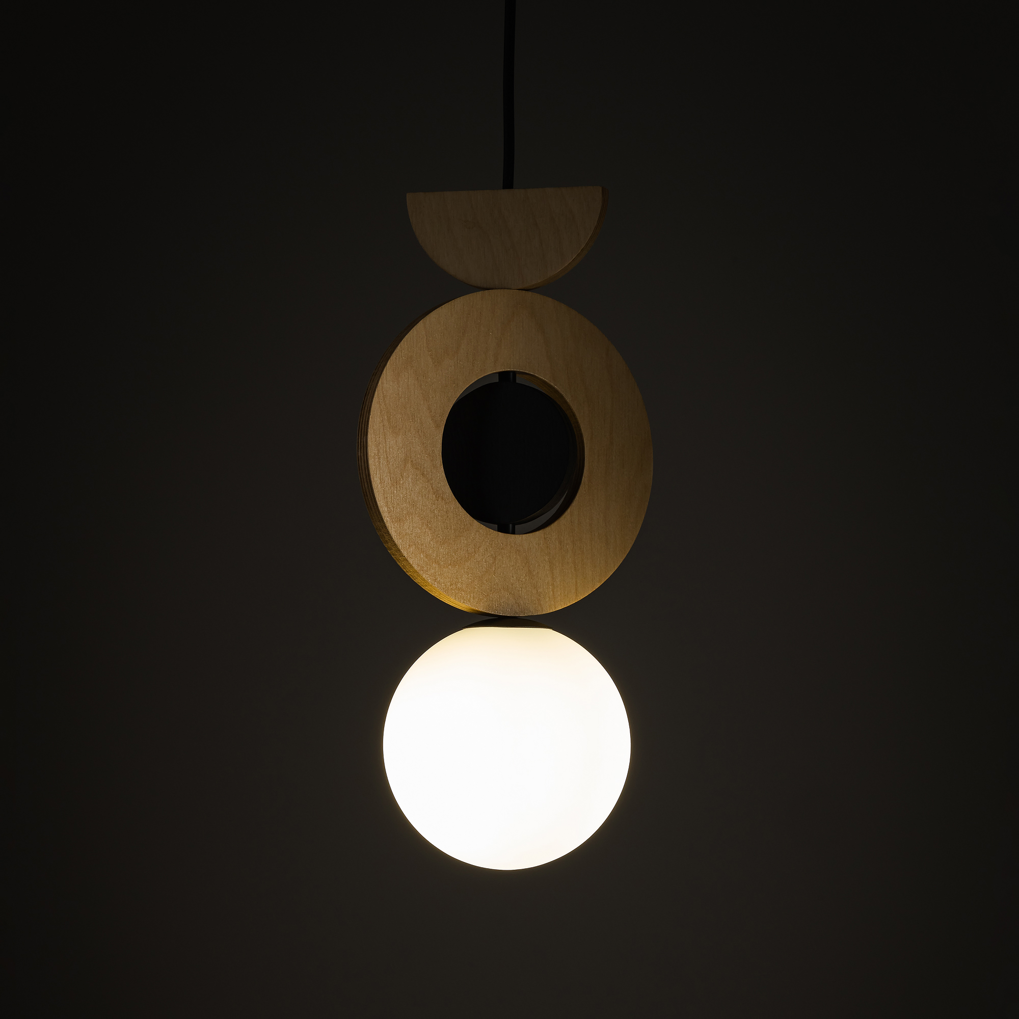 Lampa wisząca DROPS WOOD B Naturalne drewno 11174 - Nowodvorski - obrazek 2