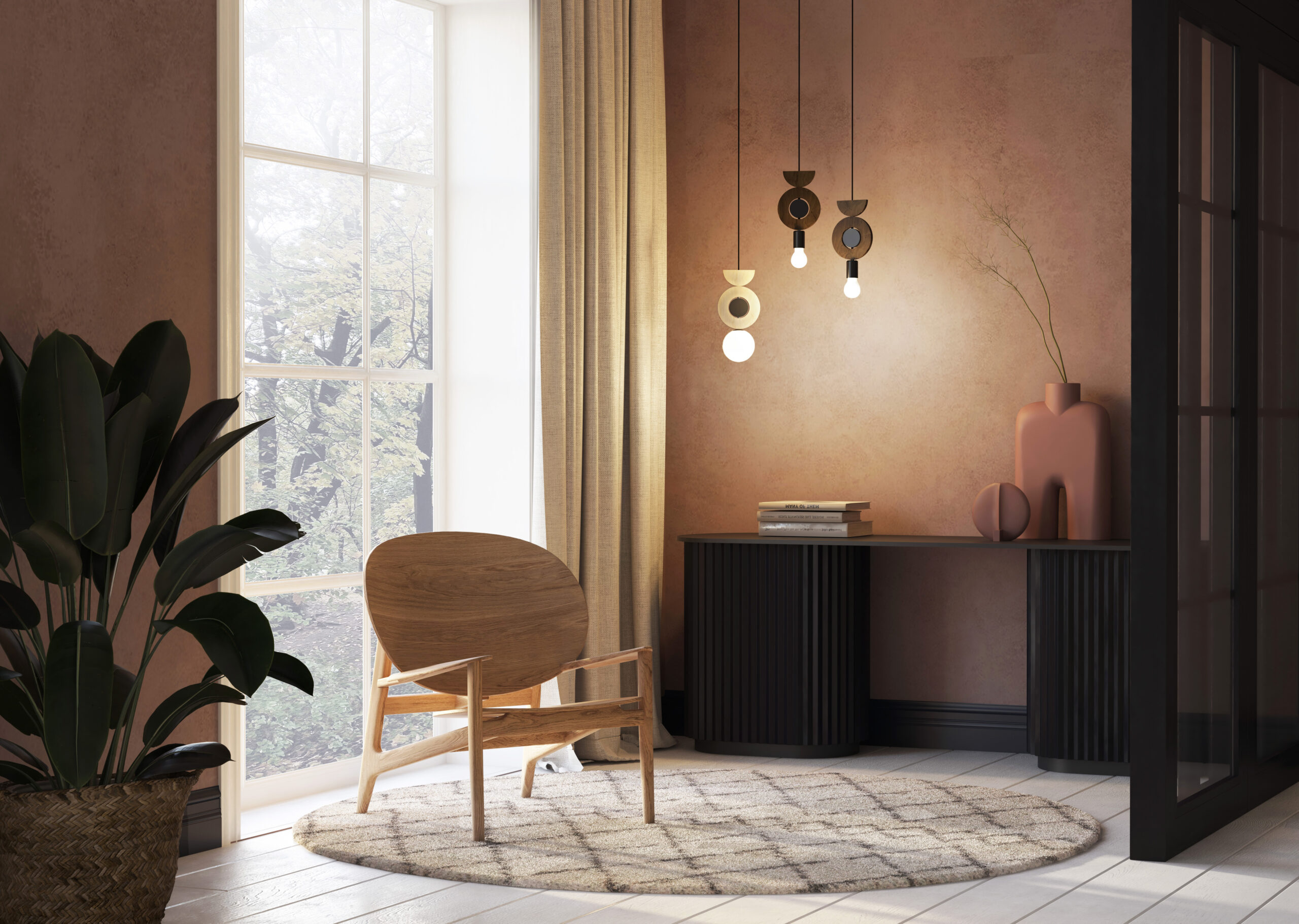 Lampa wisząca DROPS WOOD B Naturalne drewno 11174 - Nowodvorski - obrazek 8