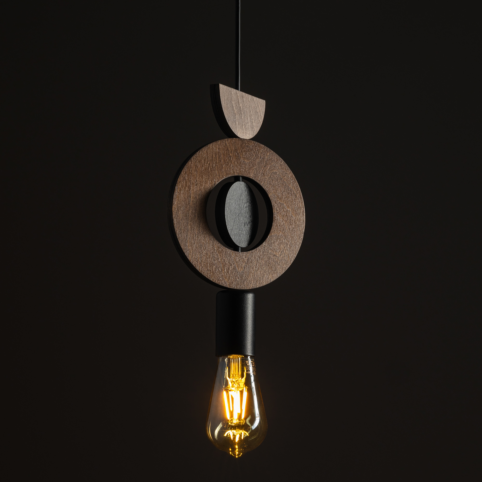 Lampa wisząca DROPS WOOD D Ciemne drewno 11176 - Nowodvorski - obrazek 2