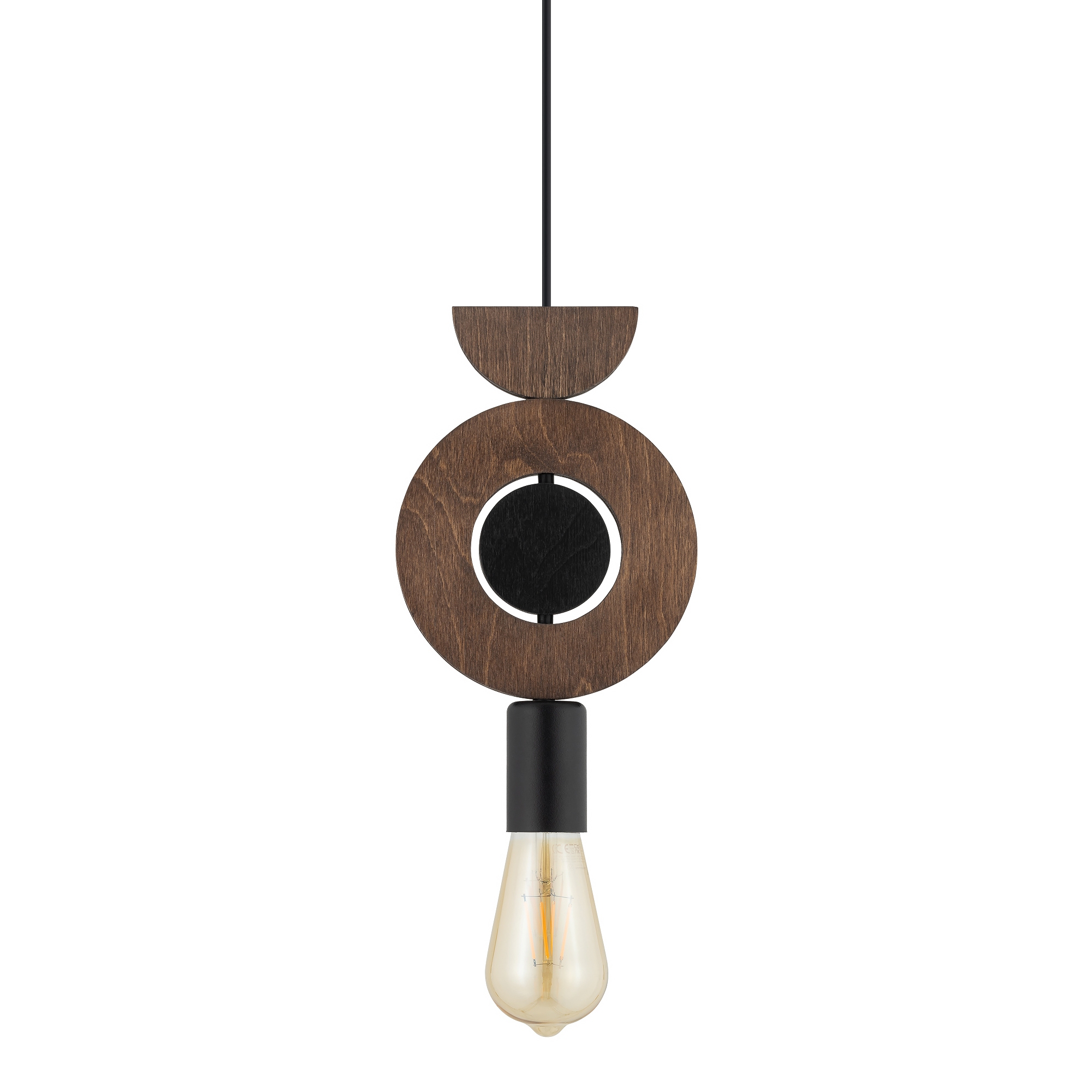 Lampa wisząca DROPS WOOD D Ciemne drewno 11176 - Nowodvorski - obrazek 3