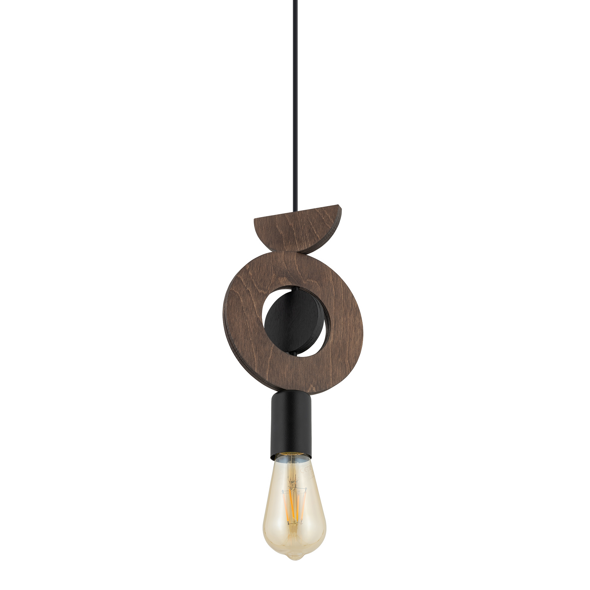 Lampa wisząca DROPS WOOD D Ciemne drewno 11176 - Nowodvorski - obrazek 4