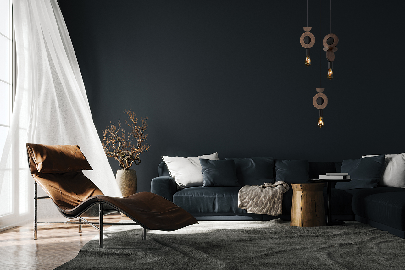 Lampa wisząca DROPS WOOD D Ciemne drewno 11176 - Nowodvorski - obrazek 10