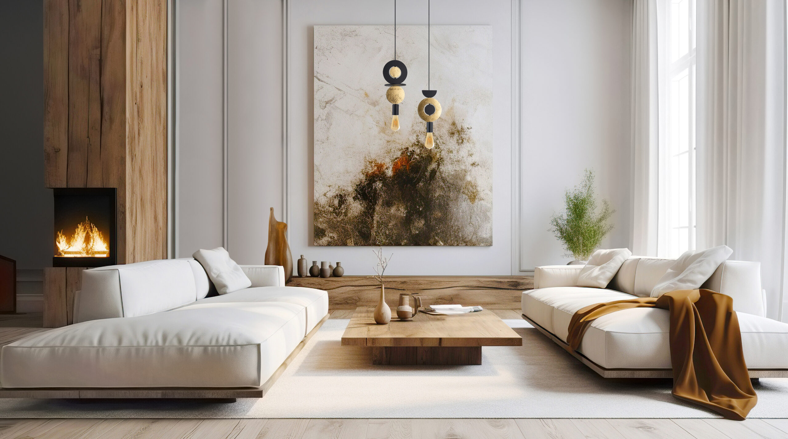 Lampa wisząca DROPS WOOD F Złoty 11180 - Nowodvorski - obrazek 7