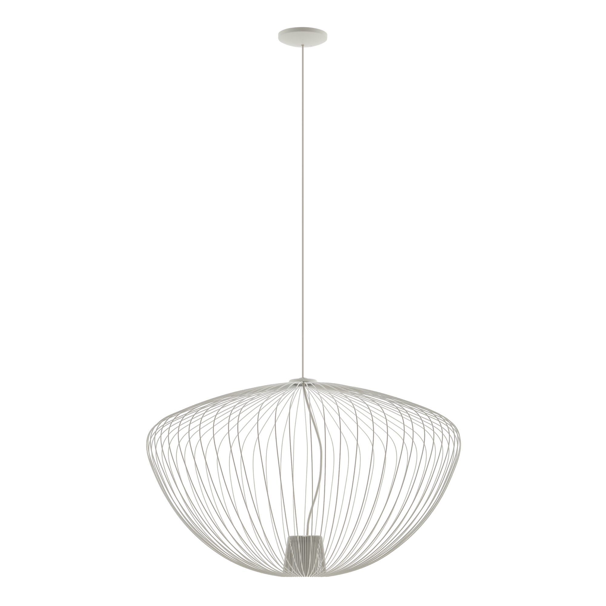 Lampa wisząca PUMPKIN L Silk gray 11251 - Nowodvorski