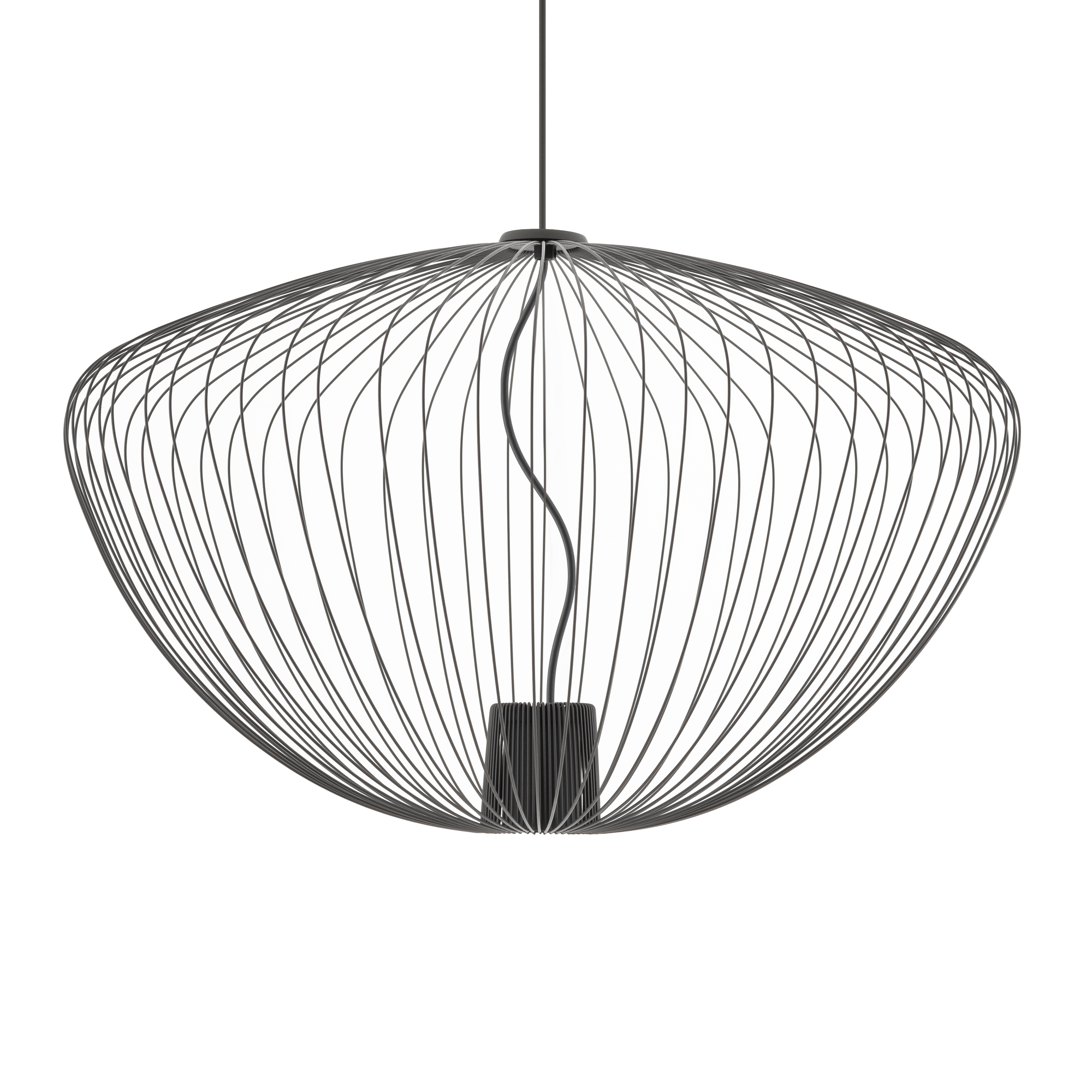 Lampa wisząca PUMPKIN L Umbra gray 11252 - Nowodvorski - obrazek 4
