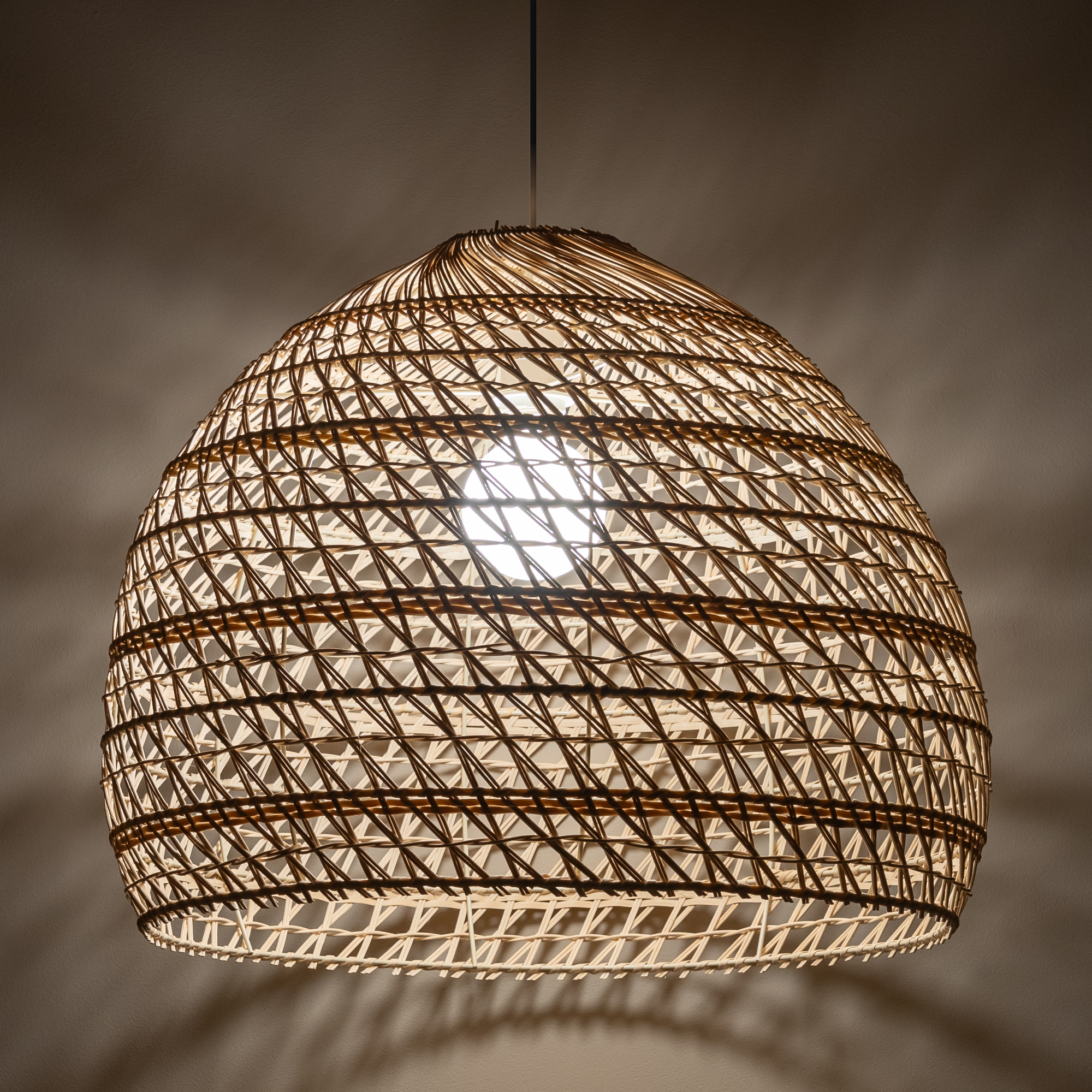 Lampa wisząca BOHO L Naturalne drewno 11152 - Nowodvorski - obrazek 3