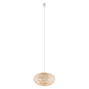 Lampa wisząca RATTAN S Naturalne drewno 11153 - Nowodvorski