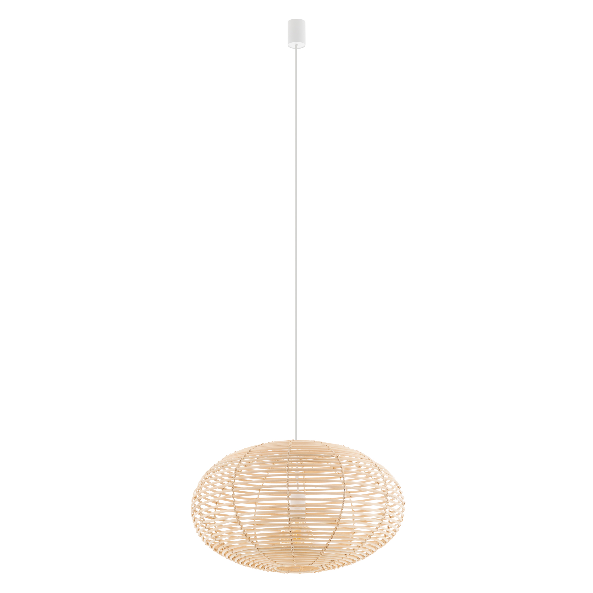 Lampa wisząca RATTAN M Naturalne drewno 11154 - Nowodvorski