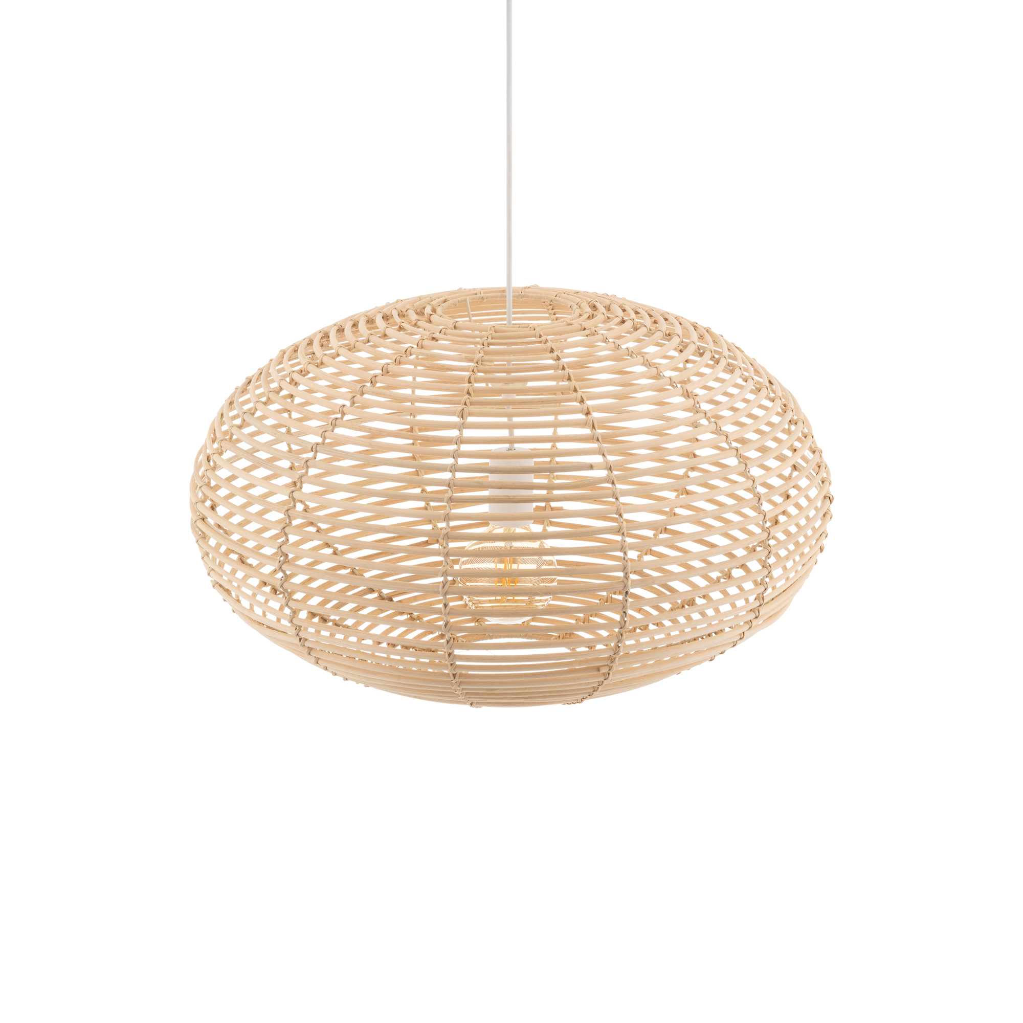 Lampa wisząca RATTAN M Naturalne drewno 11154 - Nowodvorski - obrazek 4