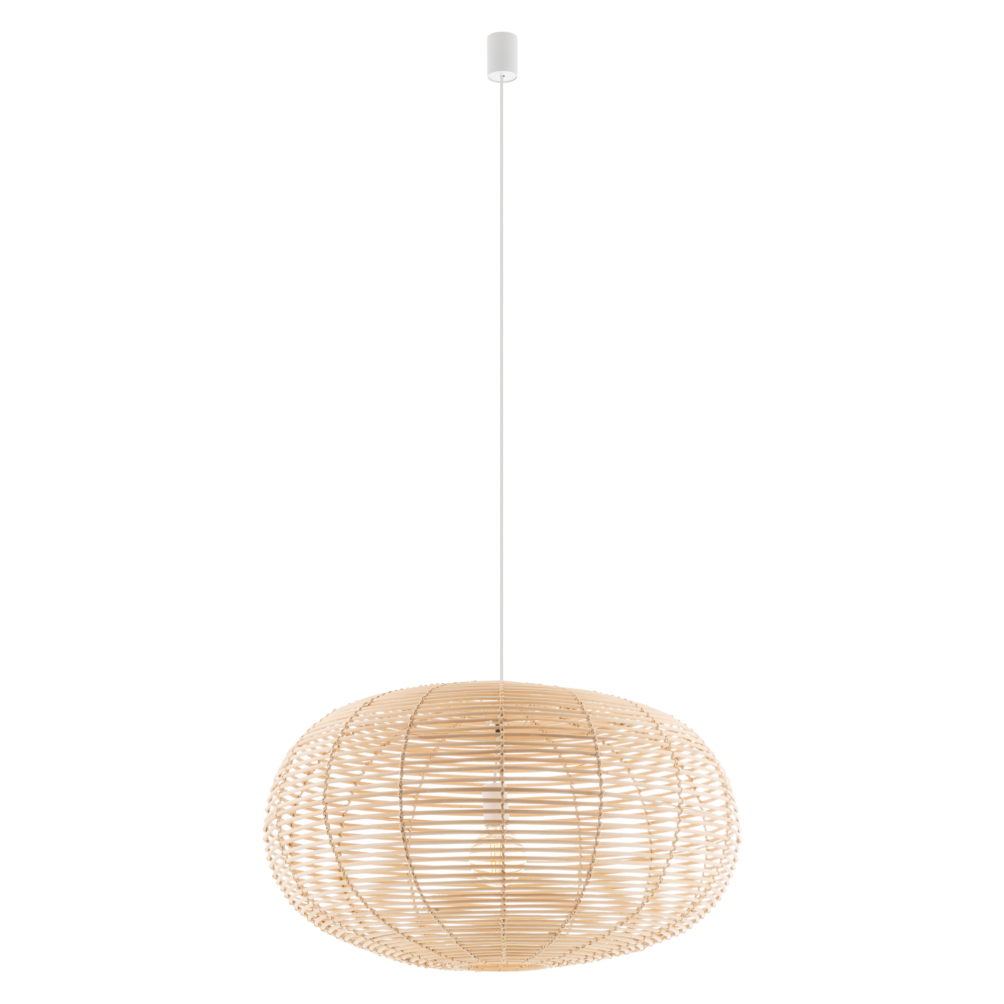 Lampa wisząca RATTAN L Naturalne drewno 11155 - Nowodvorski