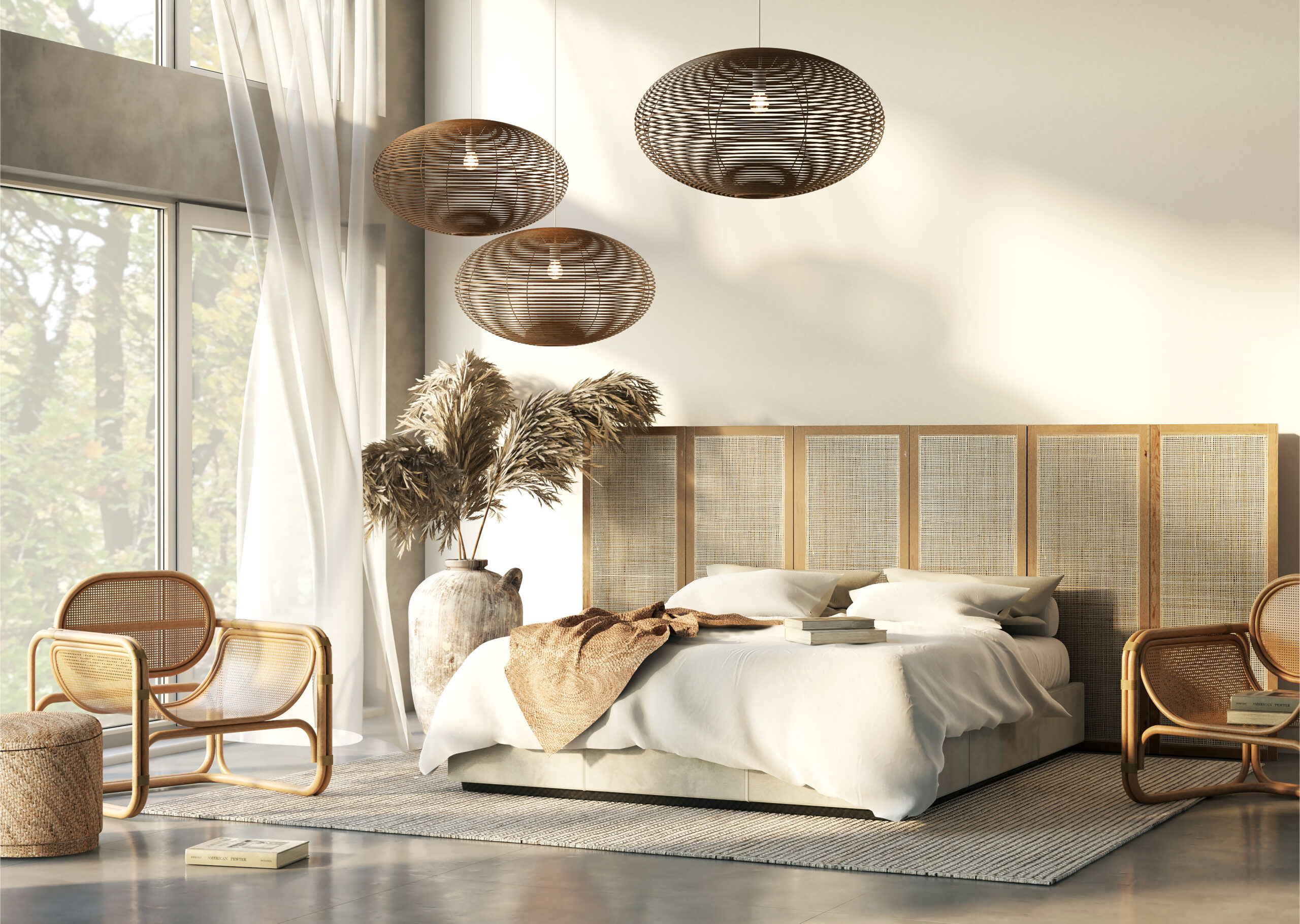 Lampa wisząca RATTAN L Naturalne drewno 11155 - Nowodvorski - obrazek 11