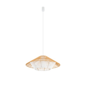 Lampa wisząca JAPANDI M Naturalne drewno 11157 - Nowodvorski