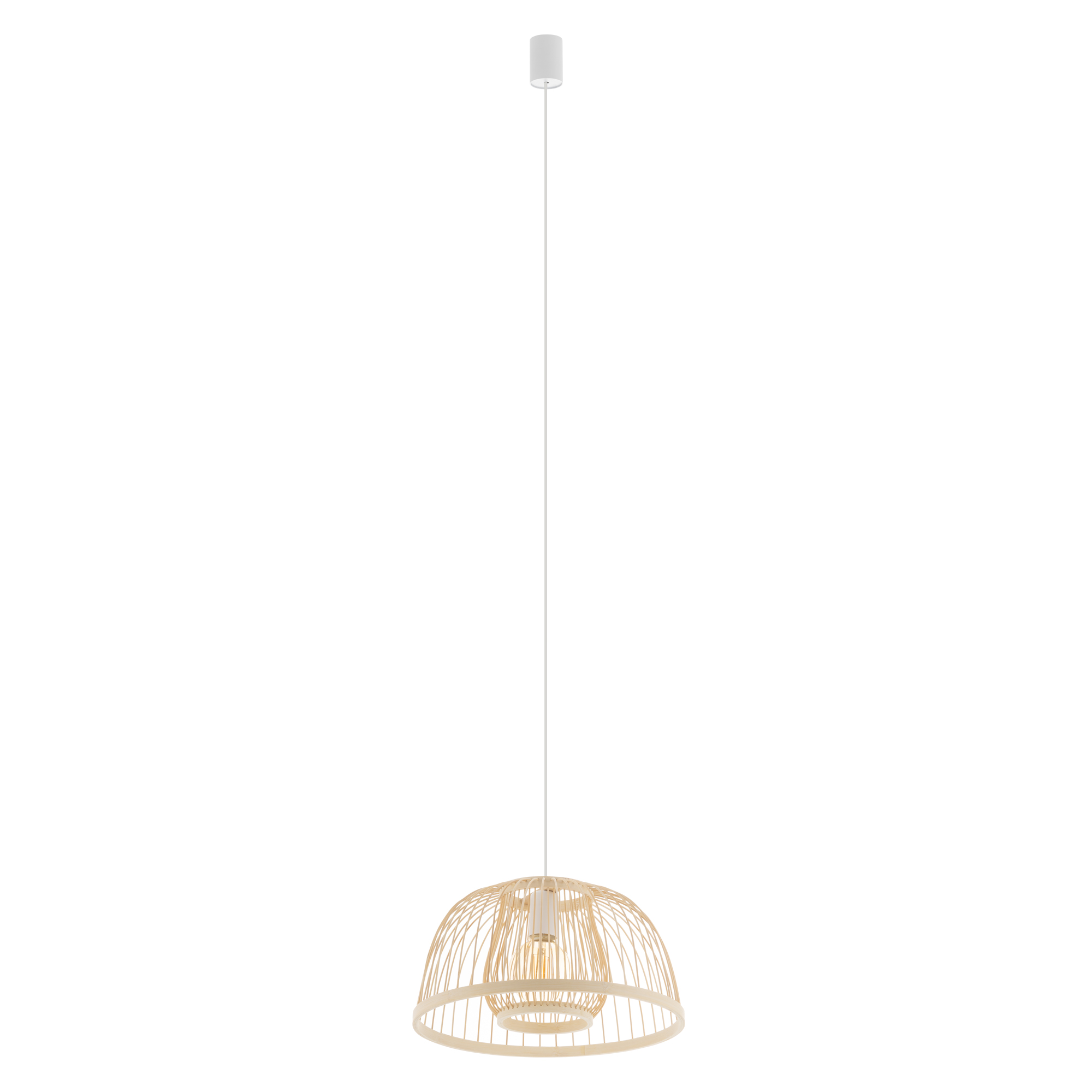 Lampa wisząca KRABI Naturalne drewno 11158 - Nowodvorski