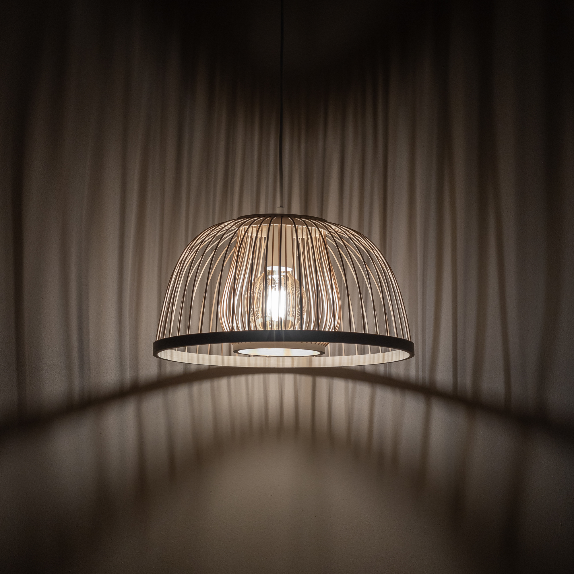 Lampa wisząca KRABI Naturalne drewno 11158 - Nowodvorski - obrazek 2