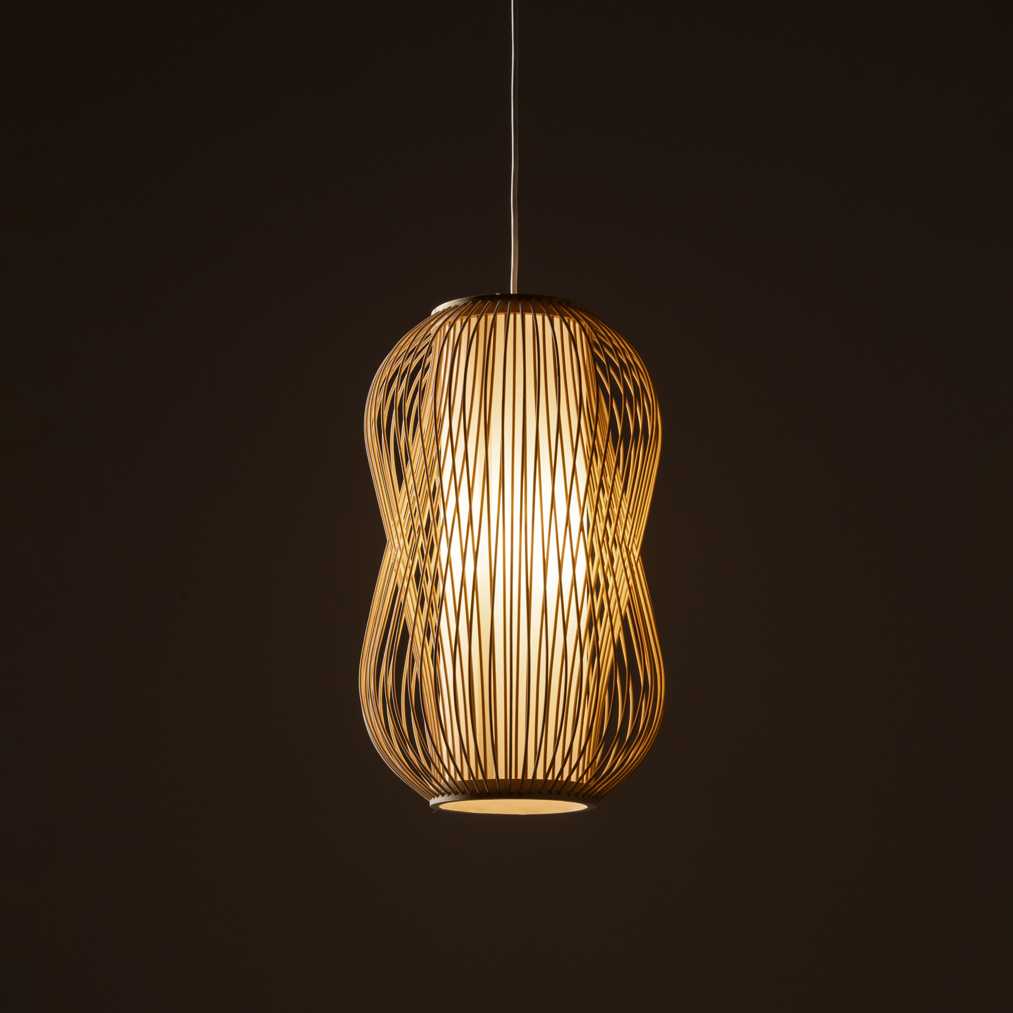 Lampa wisząca PUKET M Naturalne drewno 11161 - Nowodvorski - obrazek 3