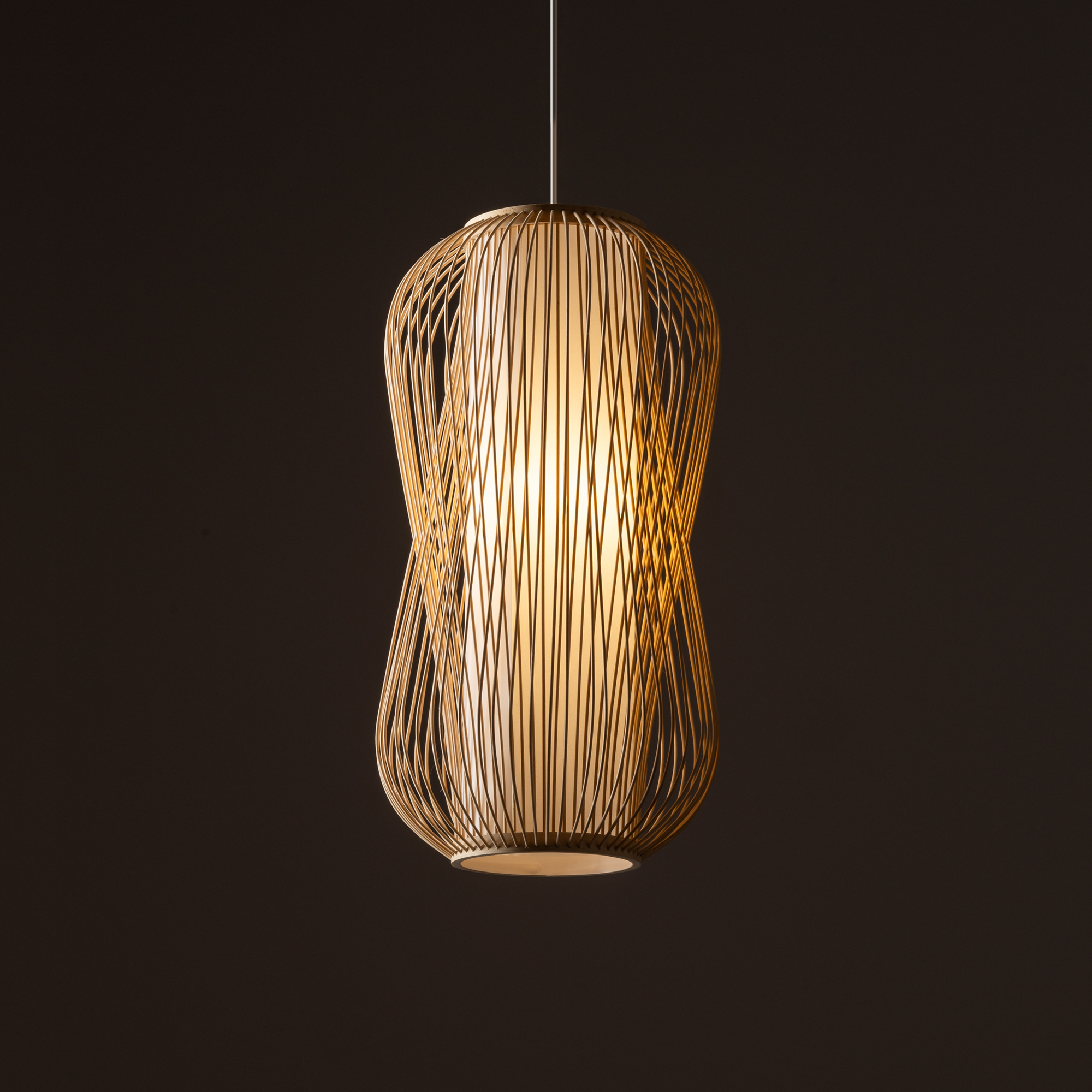 Lampa wisząca PUKET L Naturalne drewno 11162 - Nowodvorski - obrazek 3