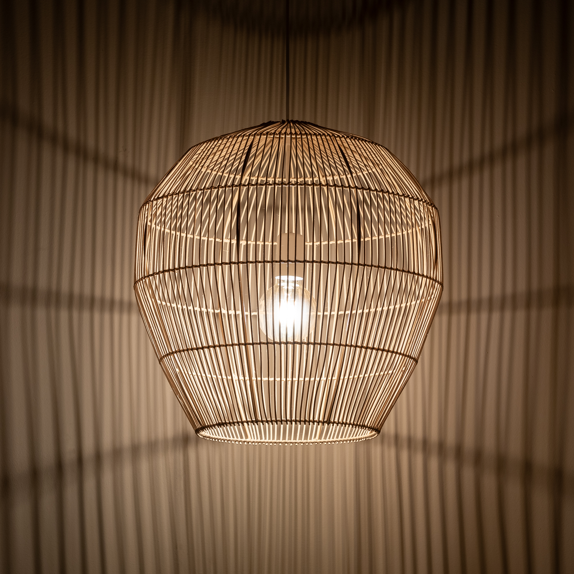 Lampa wisząca HAITI M Naturalne drewno 11164 - Nowodvorski - obrazek 3