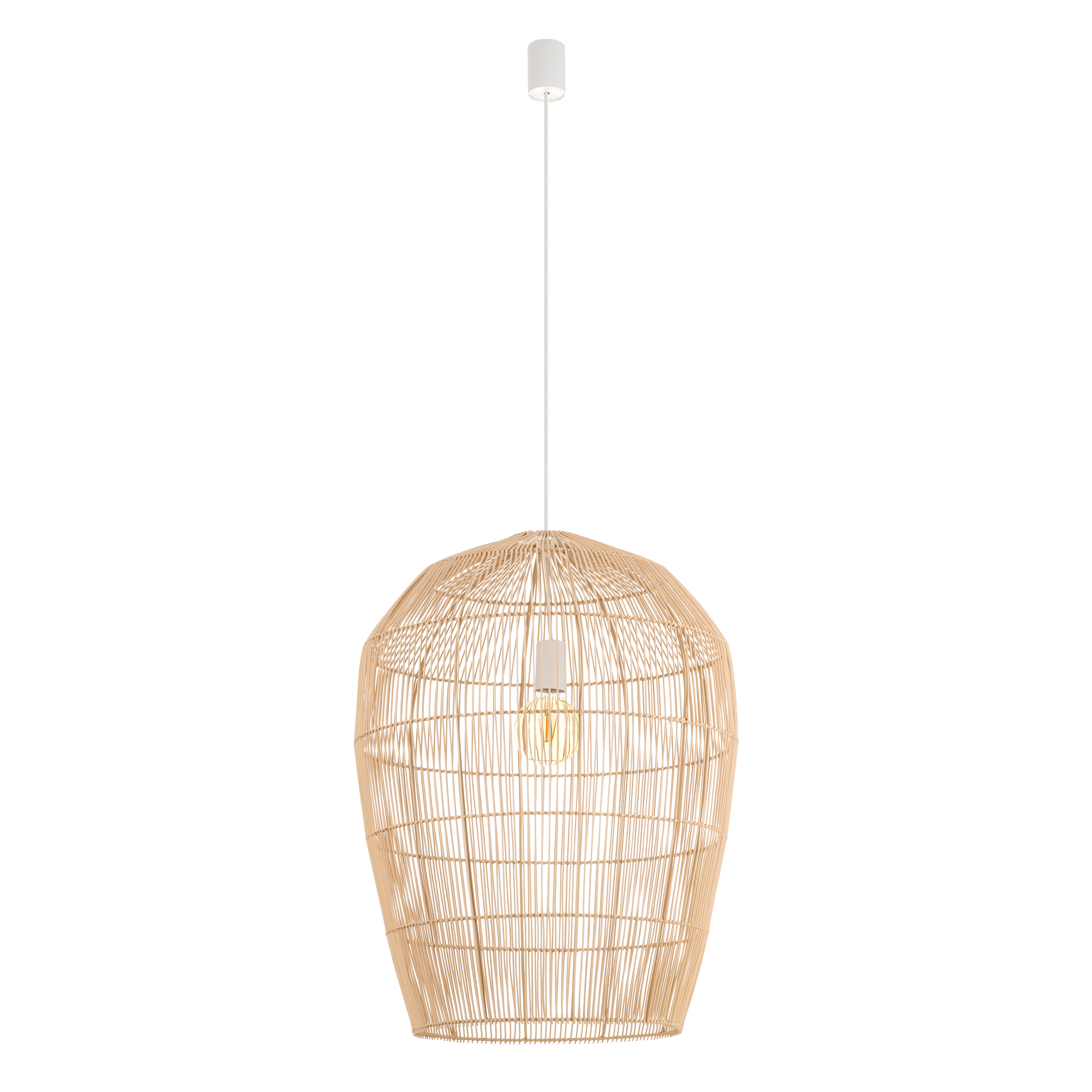Lampa wisząca HAITI L Naturalne drewno 11165 - Nowodvorski