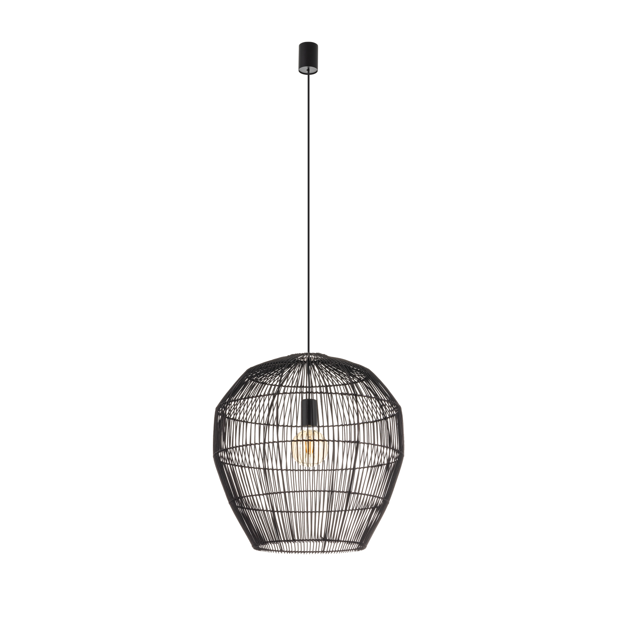 Lampa wisząca HAITI M Czarny 11167 - Nowodvorski
