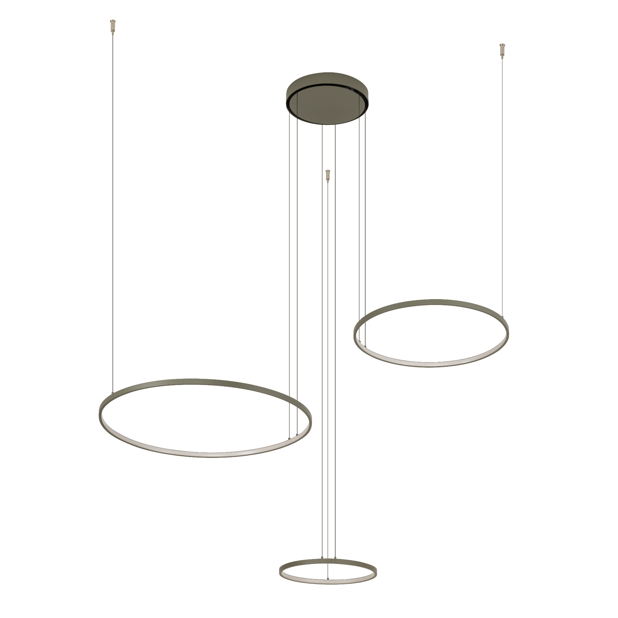 Lampa wisząca CIRCOLO LED Silk olive 11398 - Nowodvorski - obrazek 3