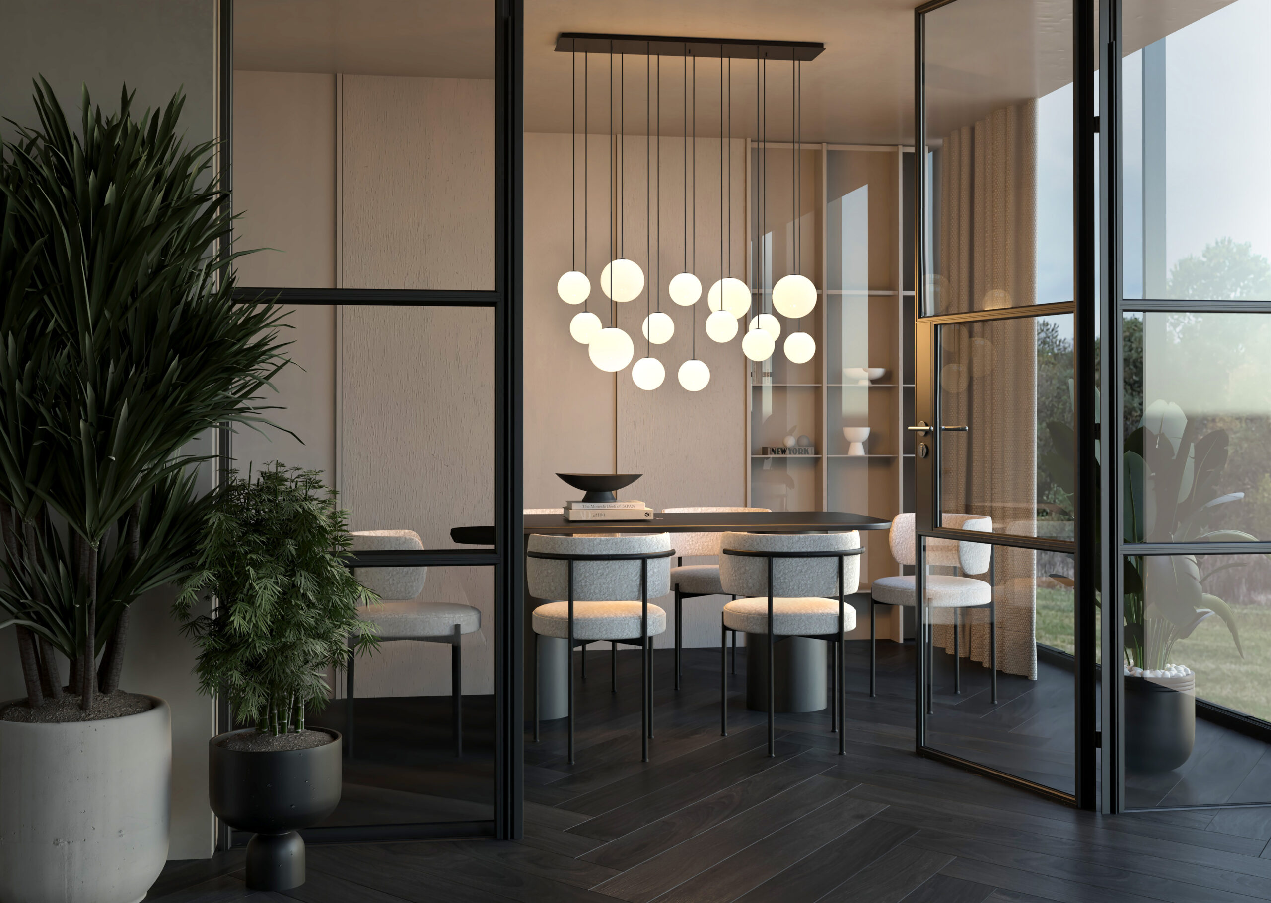 Lampa wisząca SNOWBALL Czarny 11408 - Nowodvorski - obrazek 6