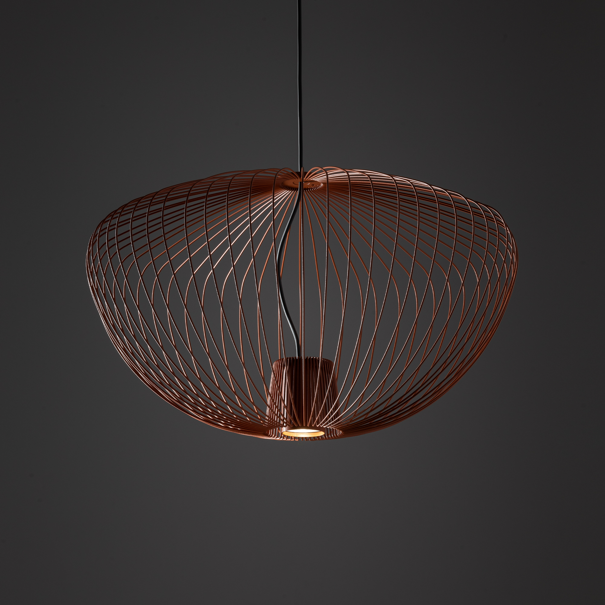 Lampa wisząca PUMPKIN M Terracotta 11495 - Nowodvorski - obrazek 2