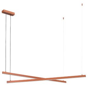 Lampa wisząca LED podwójna regulowana, świecąca góra-dół MIAMI 8837 - Argon