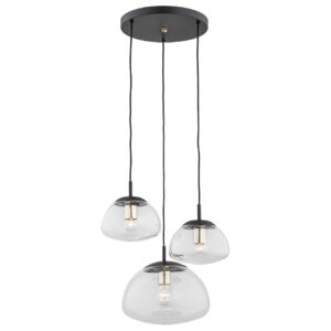 Lampa wisząca na okrągłej podsufitce TRINI 1492 - Argon