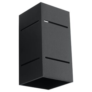 Kinkiet BLOCCO czarny SL.0478 - Sollux