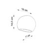 Kinkiet ceramiczny GLOBE SL.0032 - Sollux - obrazek 5