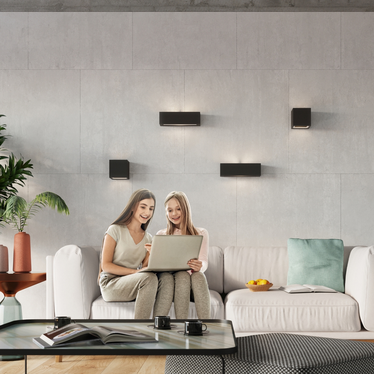 Kinkiet ceramiczny LEO czarny SL.0872 - Sollux - obrazek 7