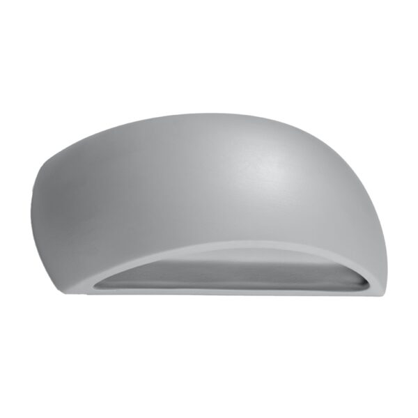 Kinkiet ceramiczny PONTIUS szary SL.0875 - Sollux