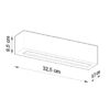 Kinkiet ceramiczny VEGA czarny SL.0878 - Sollux - obrazek 4