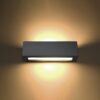 Kinkiet ceramiczny VEGA szary SL.0877 - Sollux - obrazek 3