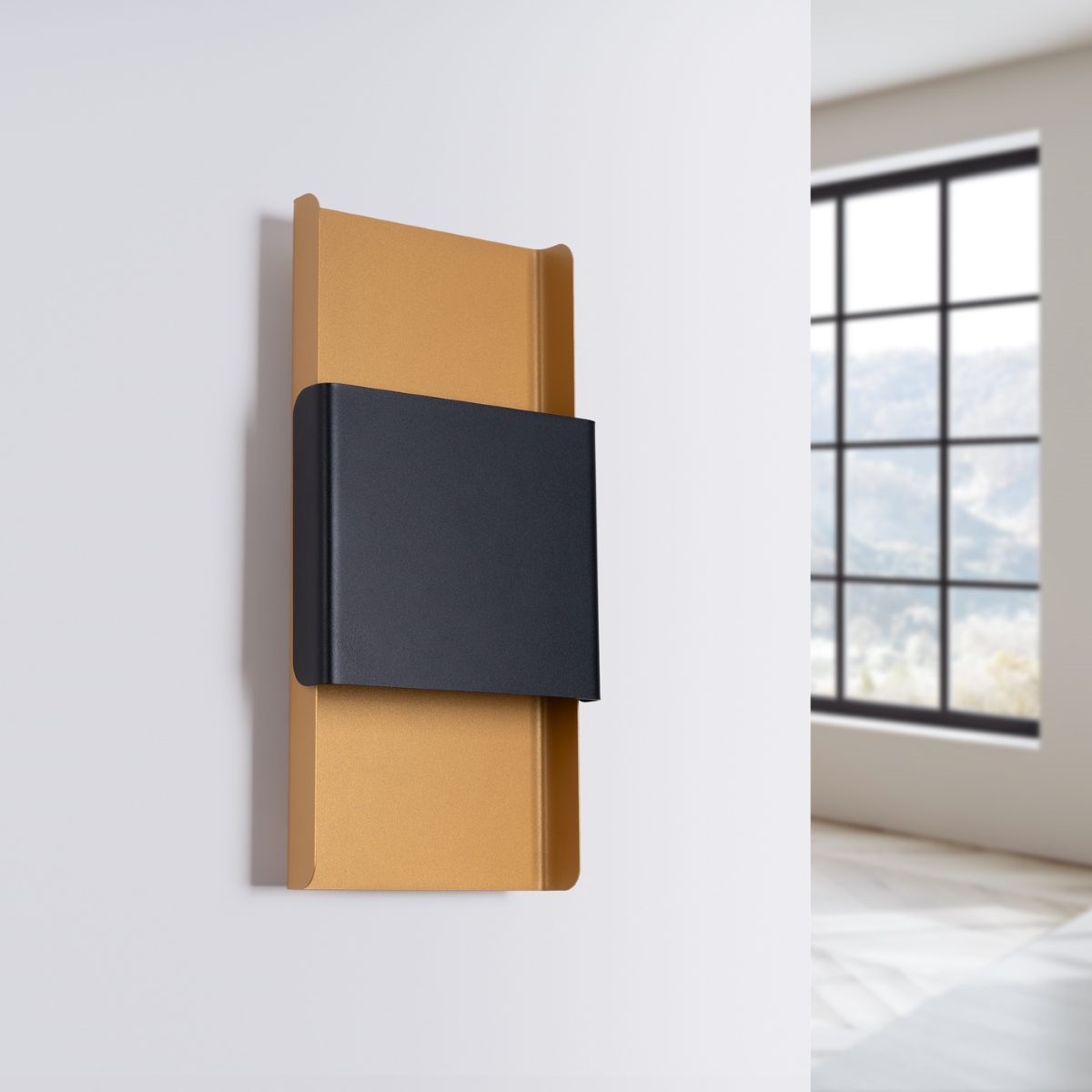 Kinkiet DURLIN złoty/czarny SL.1354 - Sollux - obrazek 4