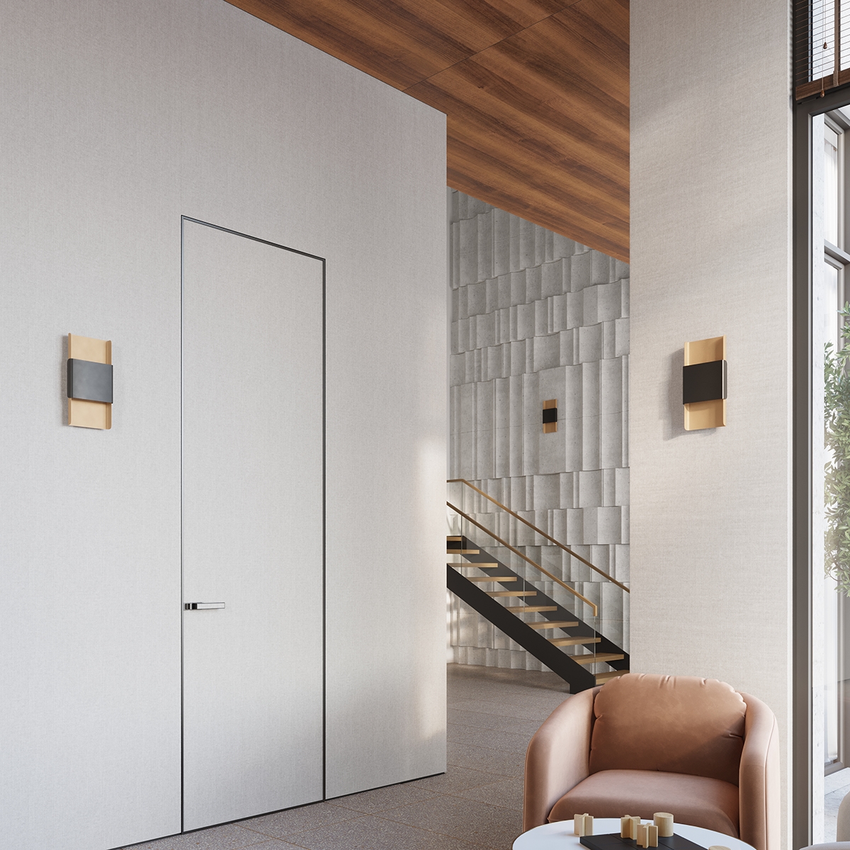 Kinkiet DURLIN złoty/czarny SL.1354 - Sollux - obrazek 9