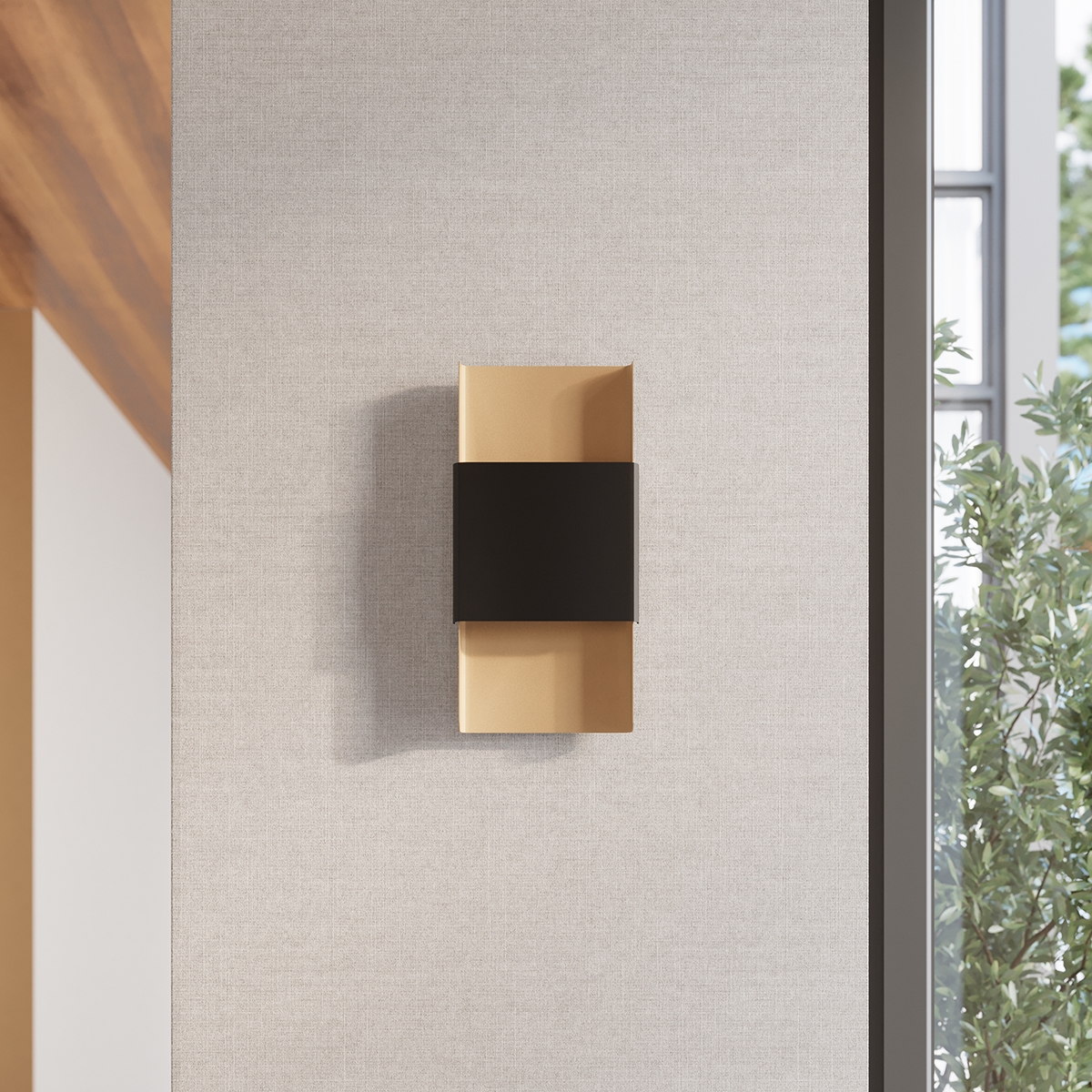 Kinkiet DURLIN złoty/czarny SL.1354 - Sollux - obrazek 10