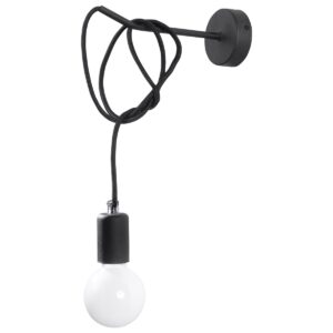 Kinkiet EDISON czarny SL.0373 - Sollux