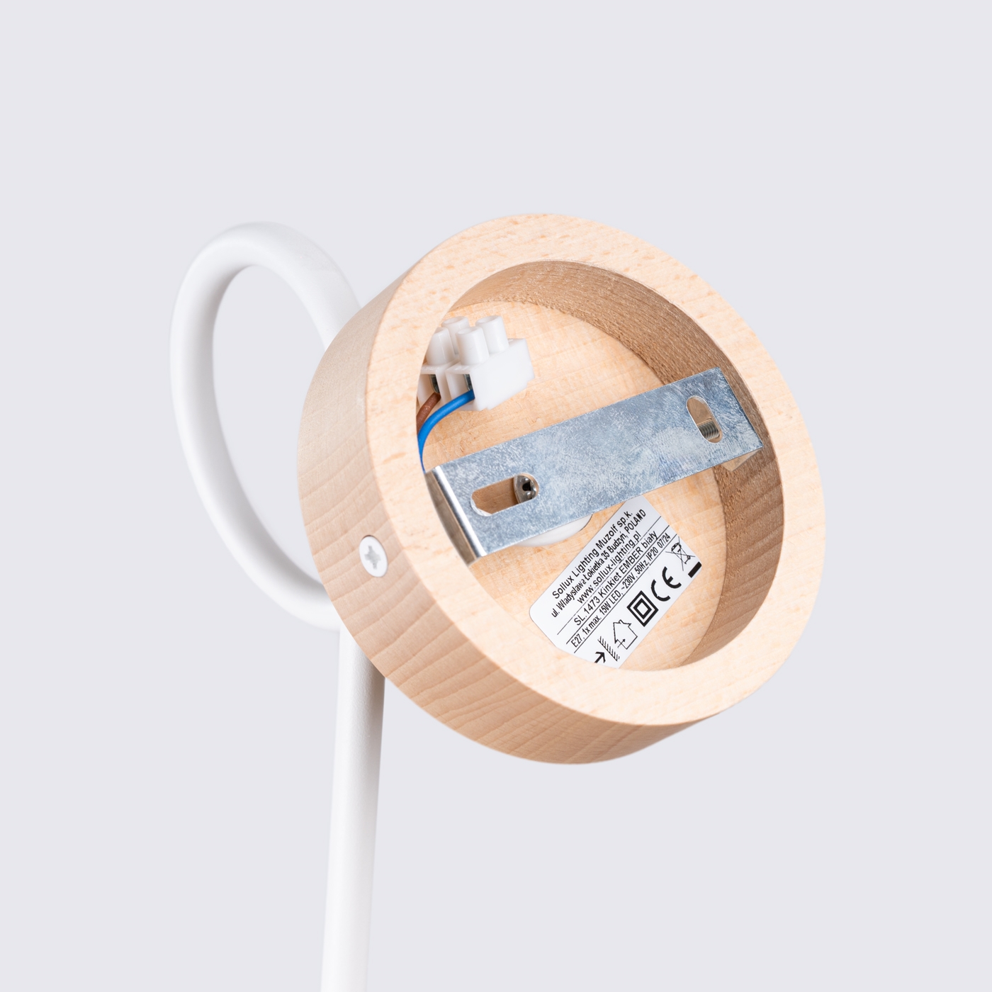 Kinkiet EMBER biały SL.1473 - Sollux - obrazek 4