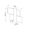 Kinkiet FENIKS 1 naturalne drewno SL.0077 - Sollux - obrazek 4