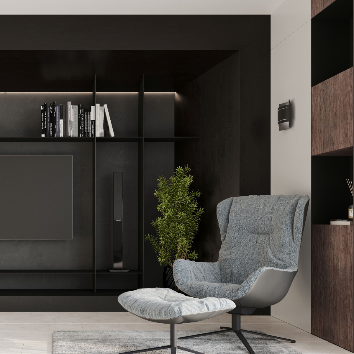 Kinkiet HESTIA czarny SL.0981 - Sollux - obrazek 6