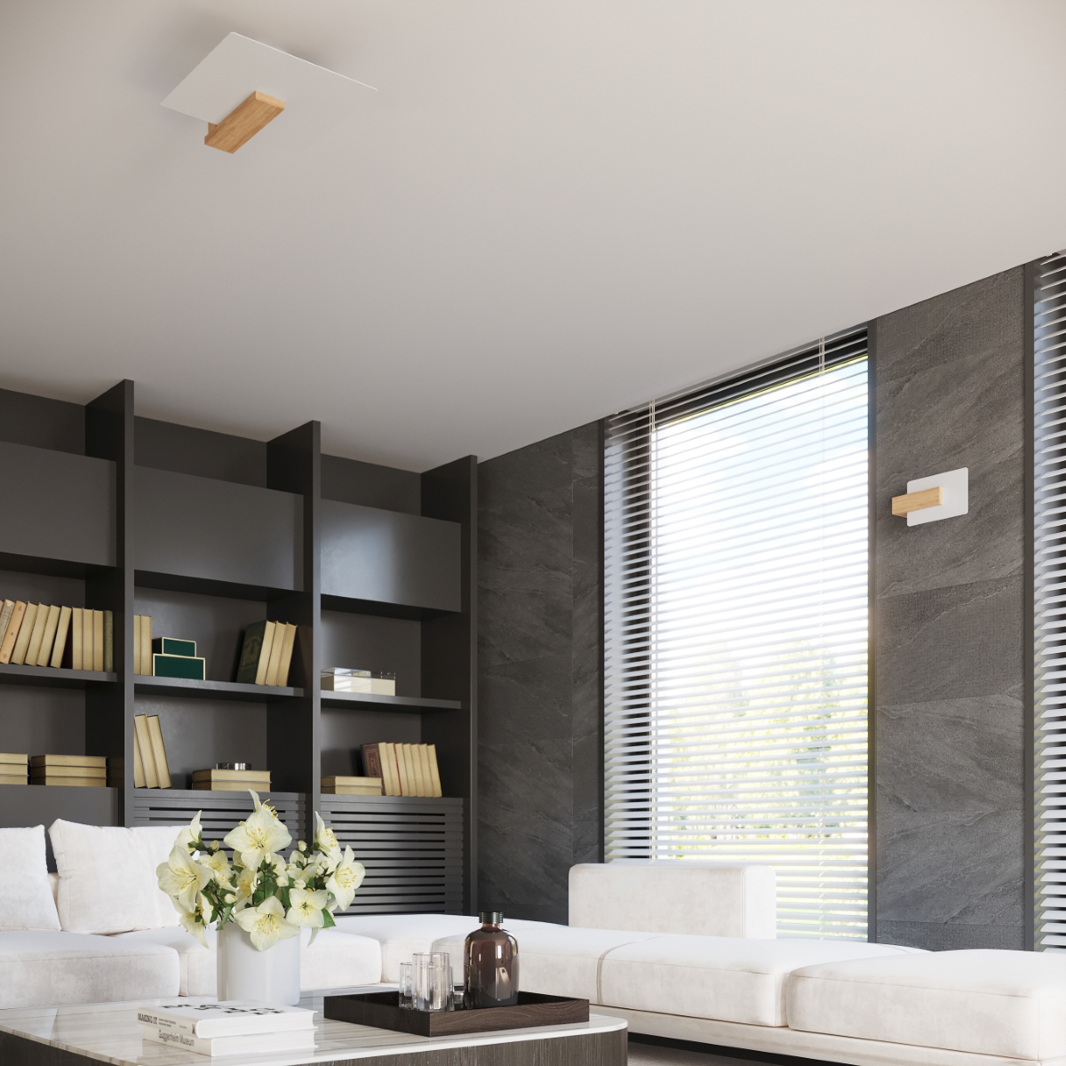 Kinkiet LAPPO naturlane drewno SL.1094 - Sollux - obrazek 8