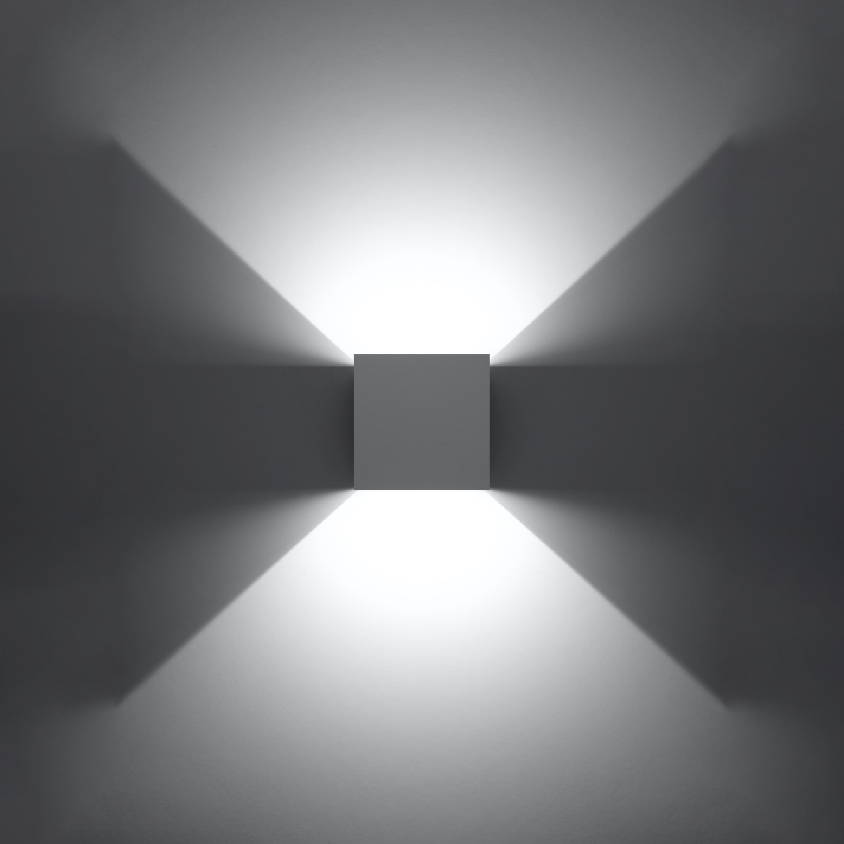 Kinkiet LUCA biały LED IP54 SL.0544 - Sollux - obrazek 3