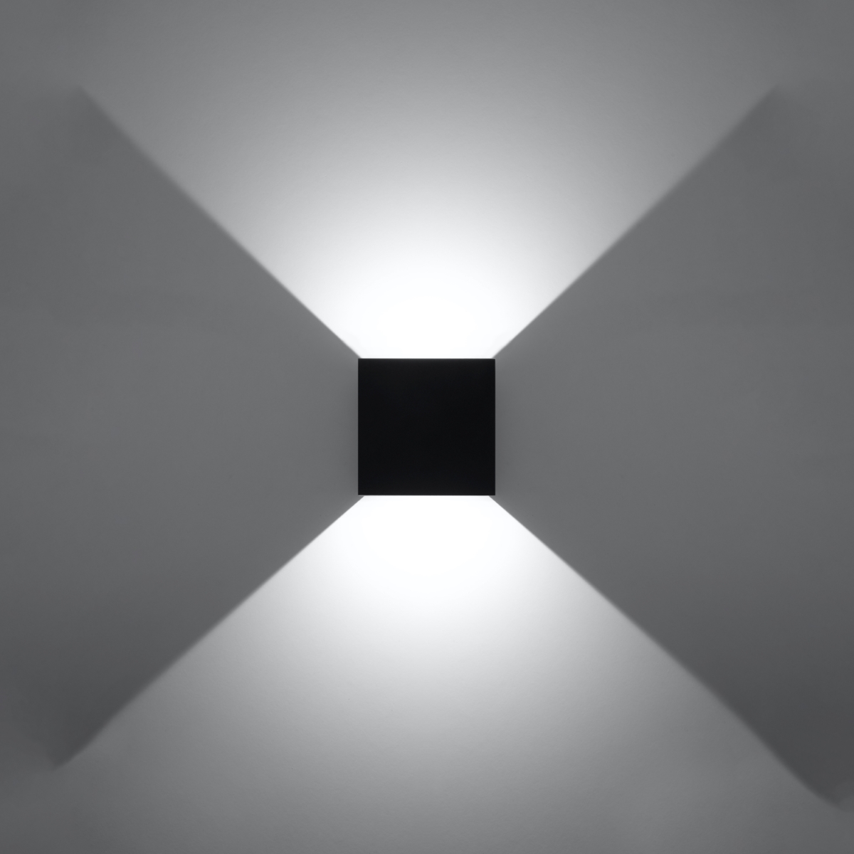 Kinkiet LUCA czarny LED IP54 SL.0545 - Sollux - obrazek 3