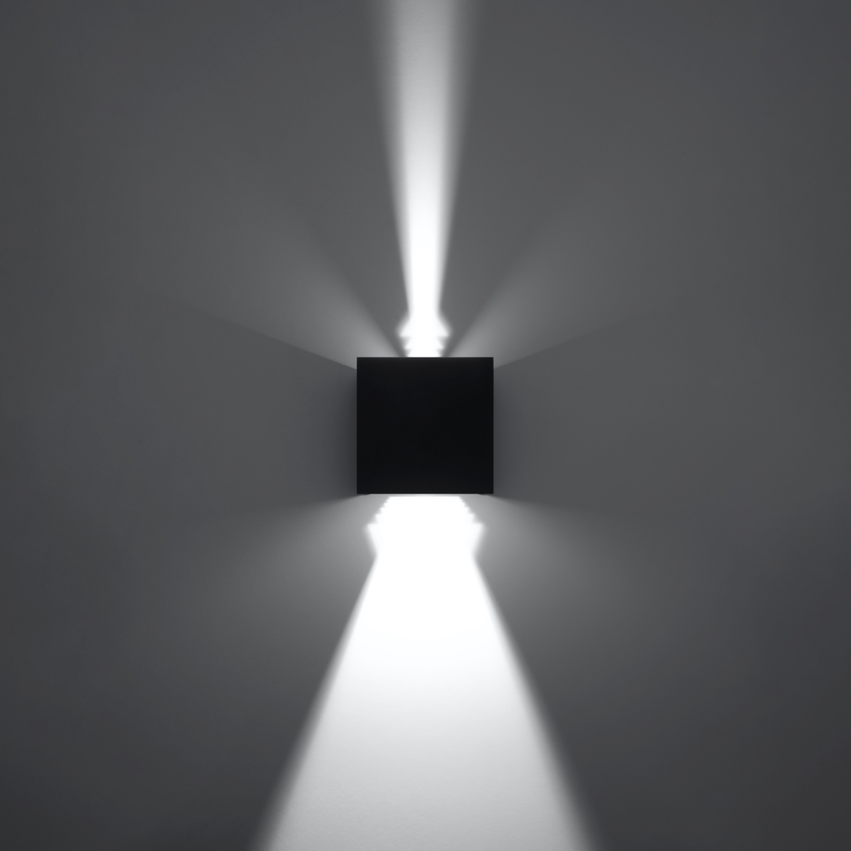 Kinkiet LUCA czarny LED IP54 SL.0545 - Sollux - obrazek 5