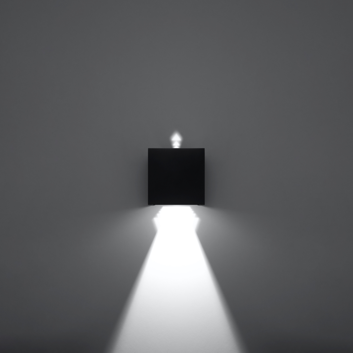 Kinkiet LUCA czarny LED IP54 SL.0545 - Sollux - obrazek 6