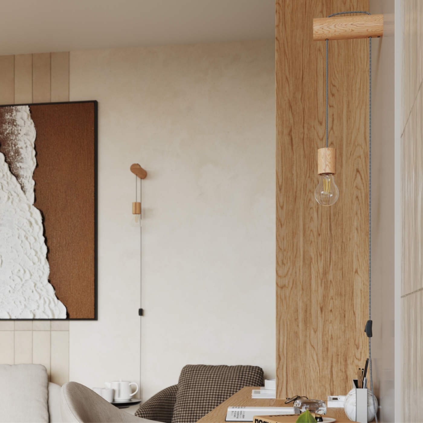 Kinkiet NIMBI E27 z włącznikiem SL.1644 - Sollux - obrazek 14