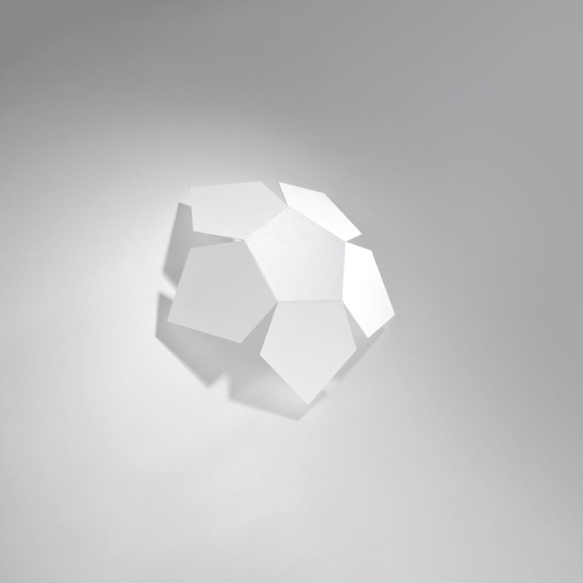 Kinkiet PENTA biały SL.0422 - Sollux - obrazek 2