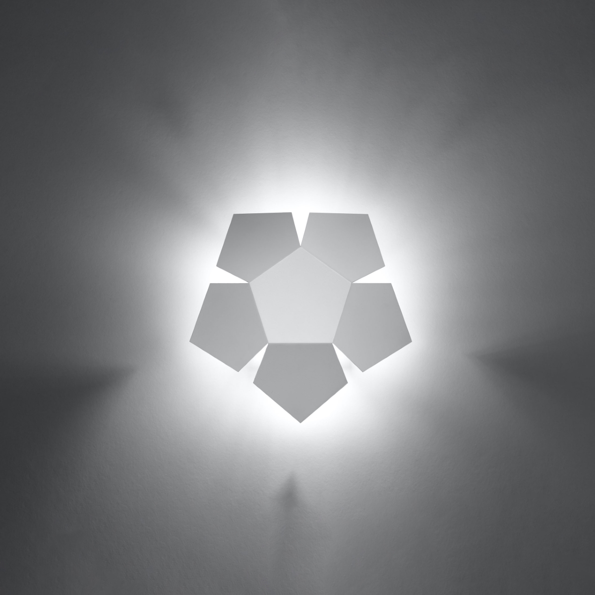 Kinkiet PENTA biały SL.0422 - Sollux - obrazek 3